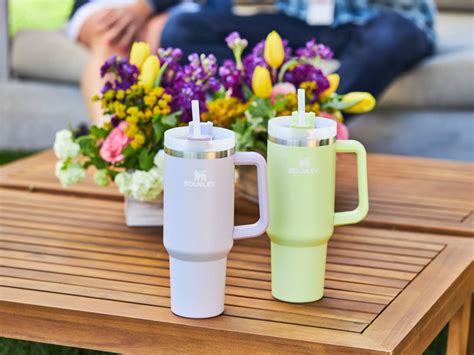 0 is generously sized (but not oversized) with an easy-carry, comfort-grip handle and a narrow base that will fit most cup holders. . Azalea stanley quencher